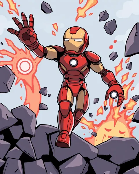 Galería de imágenes de Iron Man de Cartoon