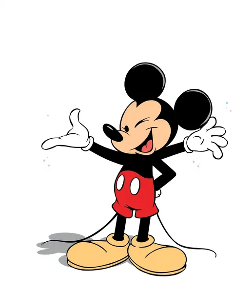 Galería de imágenes de Mickey Mouse de dibujos animados