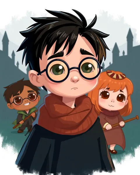 Galería de imágenes de cartoon de Harry Potter