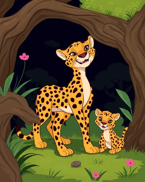 Galería de imágenes de dibujos animados de Cheetah