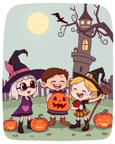 Galería de imágenes de dibujos animados de Halloween