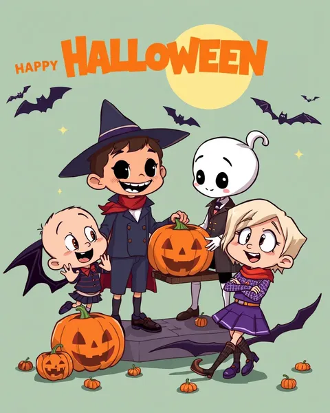 Galería de imágenes de dibujos animados de Halloween