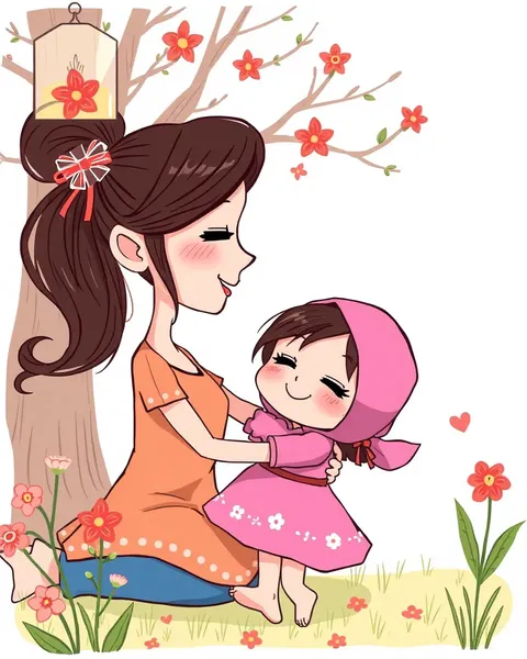 Galería de imágenes de dibujos animados para un feliz Día de las Madres