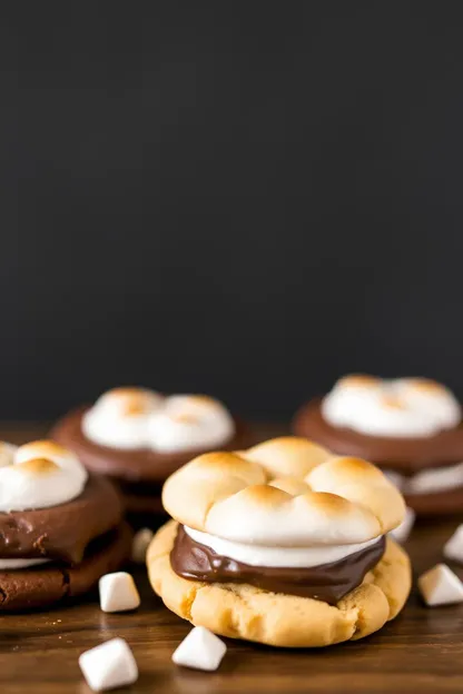 Galletas de S'mores de Girl Scout para snacks deliciosos