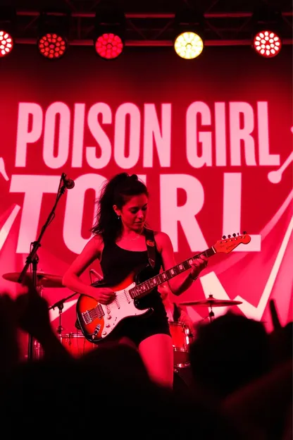 Gira con amiga con Poison y otros artistas