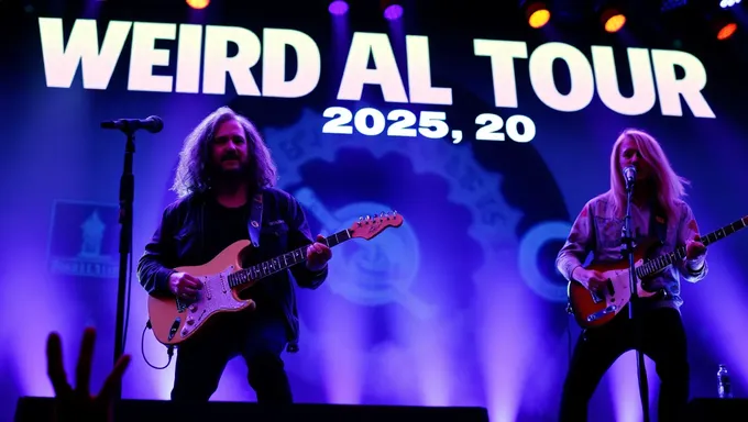 Gira de Weird Al 2025: El conteo comienza