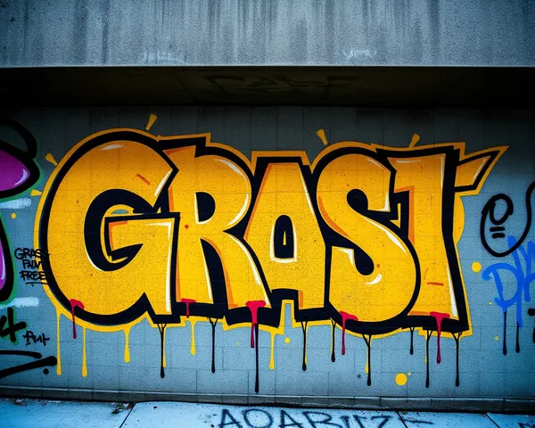 Graffiti Destruye Groseramente la Propiedad Pública PNG