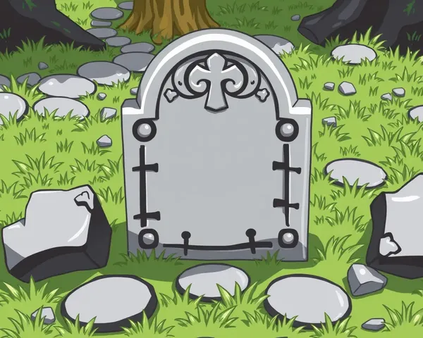 Gravestone PNG Vector Gráfico