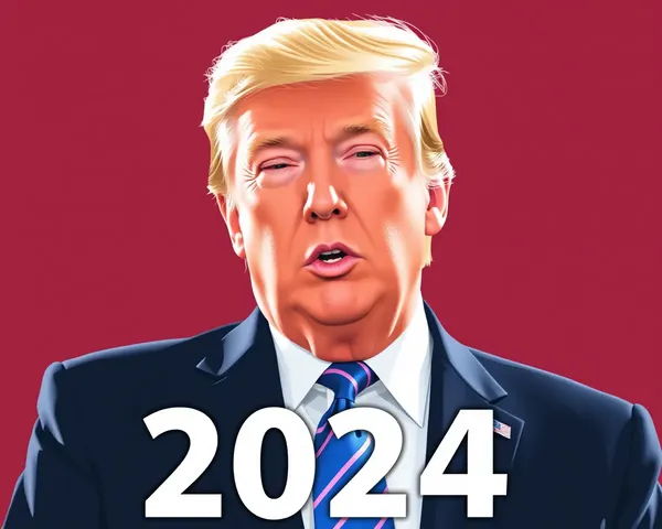 Gráficos de Campaña Presidencial de Trump en 2024 en formato PNG