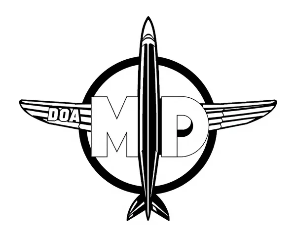 Gráficos de logo de McDonnell Douglas en formato PNG