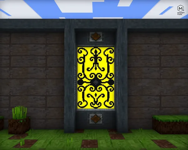 Gráficos de puerta de hierro de Minecraft necesarios rápidamente