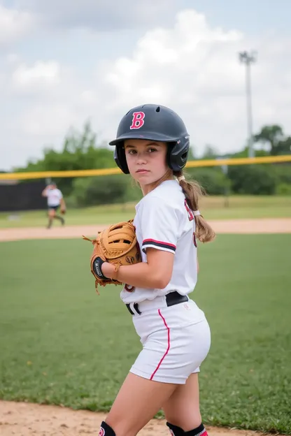 Guantes de softbol para chicas para desarrollar habilidades