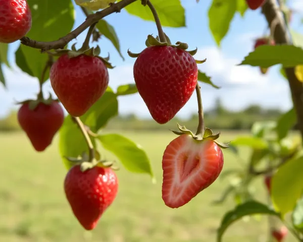 Guayaba strawberry PNG: imágenes de frutas para proyectos de arte