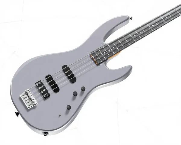 Guitarra de Bajo Transparente en formato PNG Descarga Ahora