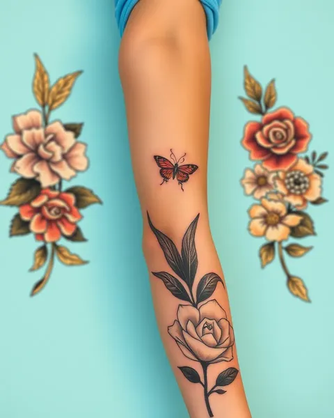 Guía de colocación de tatuajes femeninos: hermosos tatuajes