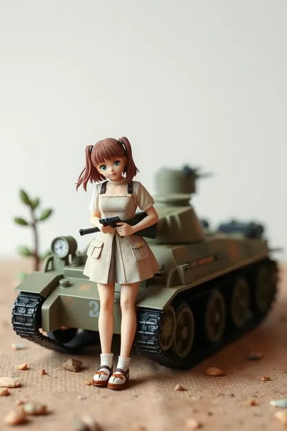 Guía de construcción de modelos de papel de Girls und Panzer