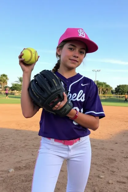 Guía de guantes de softbol para chicas