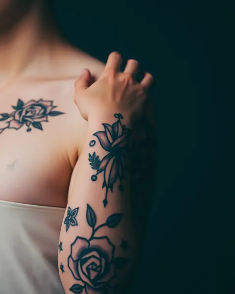 Guía de tatuajes de tinta blanca: simbolismo y significado