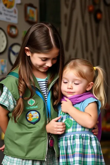 Guía de ubicación de insignias de Guías Scout para líderes