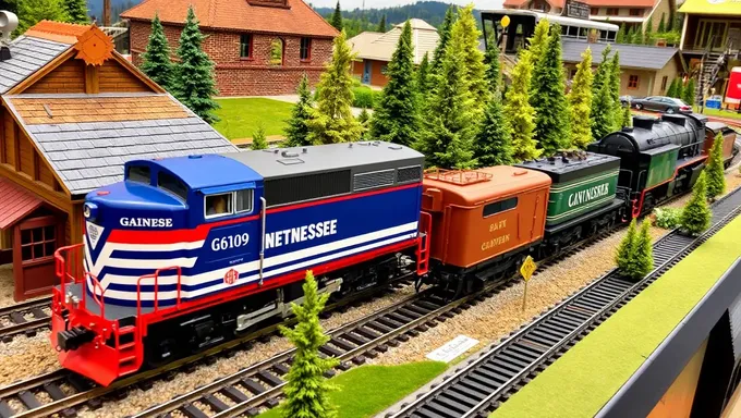 Guía del horario del Show de Modelos de Trenes de Tennessee 2025