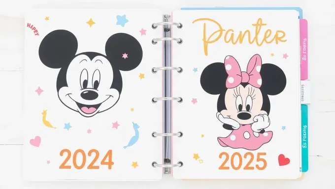 Guía del planificador Disney feliz 2024-2025