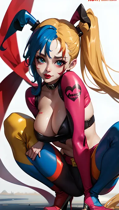 Harley Quinn R34: El R34 de Harley Quinn con Harley Quinn