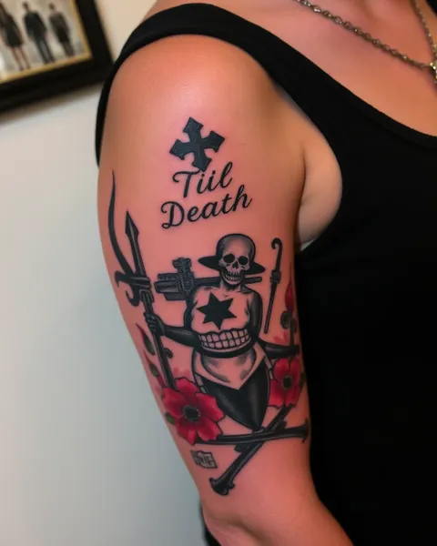 Hasta la muerte tatuaje: Símbolo duradero de devoción