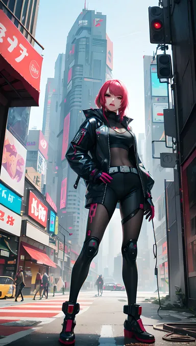 Hentai Cyberpunk Rebecca: Hentai Cyberpunk Rebecca