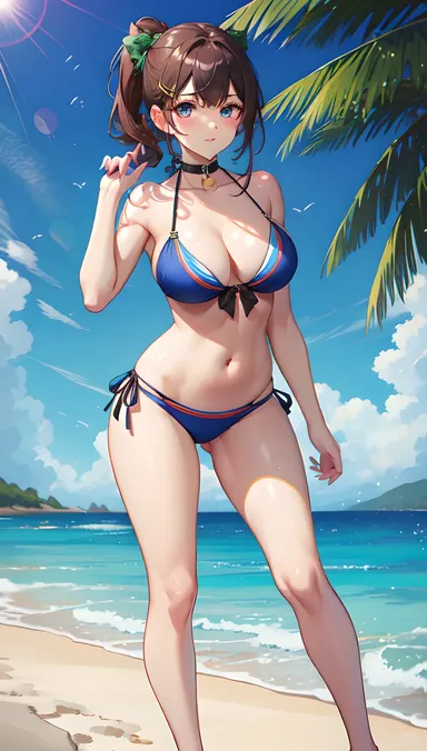 Hentai bikini: Modelos y fotos de bikini hentai sexys