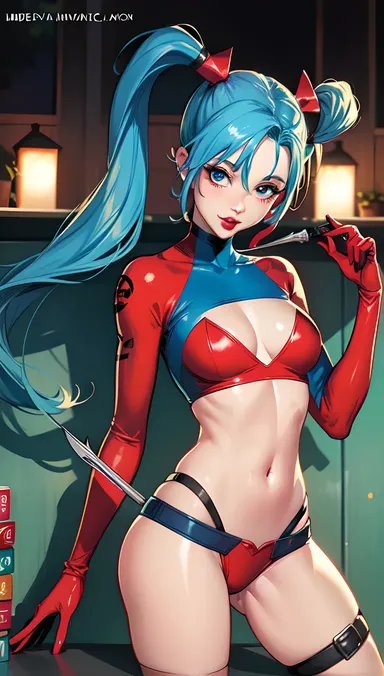 Hentai de Harley Quinn: Colección de Arte de Libro de Historieta Naughty Harley Quinn