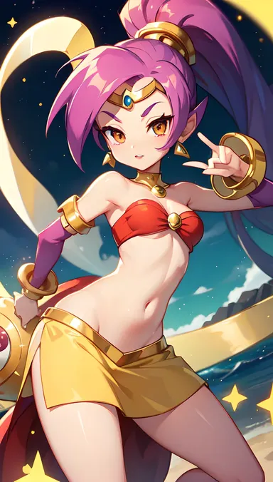 Hentai de Shantae tiene una amplia variedad de personajes