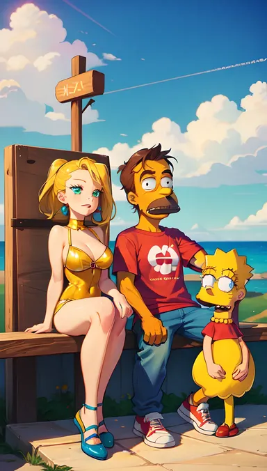 Hentai de los Simpsons: Una Combinación Misteriosa