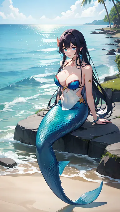 Hentai de sirena: fantasía submarina encantadora