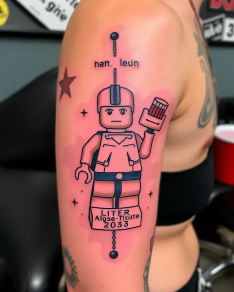 Historia de los tatuajes de Lego y su significado cultural