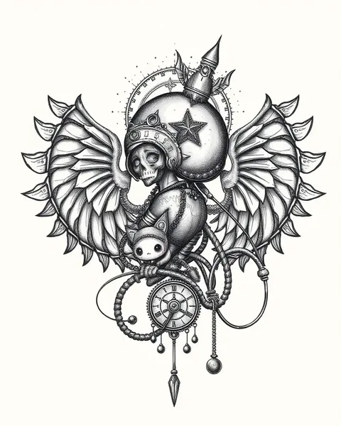 Historia y evolución del tatuaje steampunk