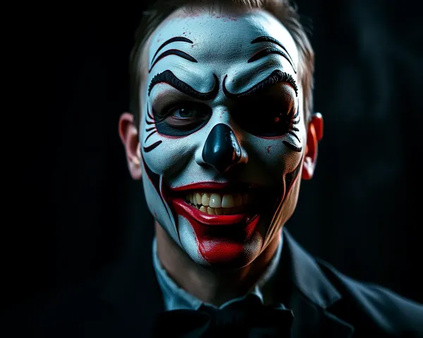 Hombre con mascara, payaso sicario PNG imagen