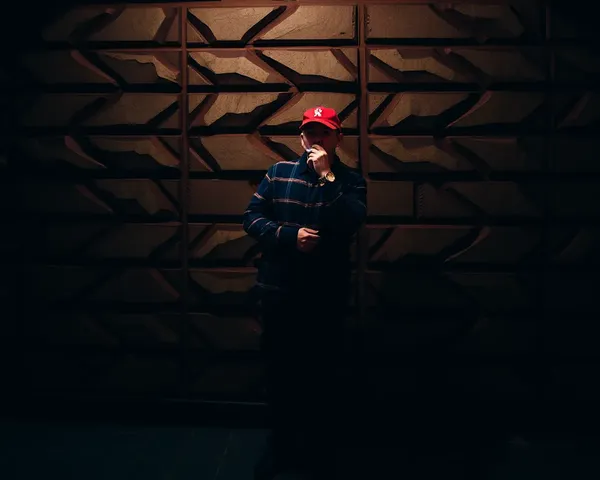 Hombre fumando contra fondo de pared PNG