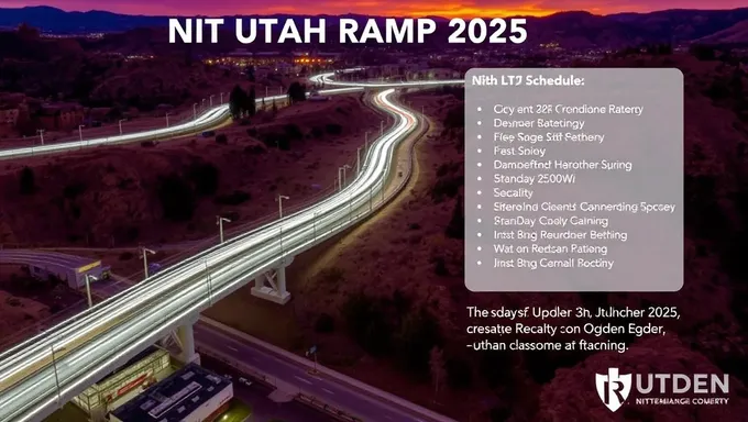 Horario Oficial de Ramp de Ogden Utah 2025 Lanzado a los Usuarios