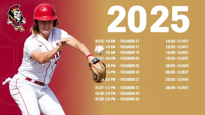 Horario Oficial de Softbol de FSU 2025