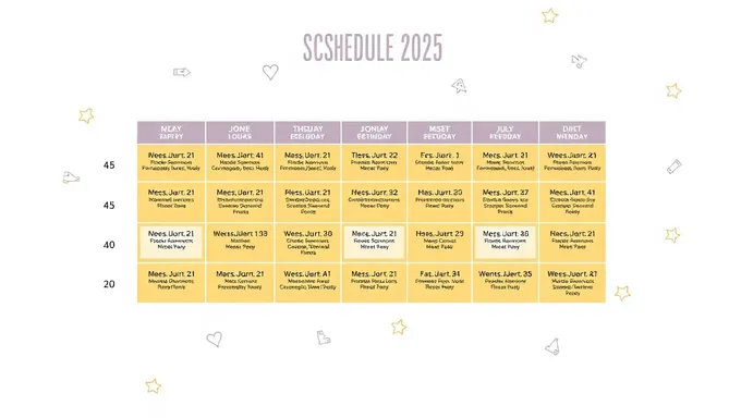 Horario de CS 2025: Un año de oportunidades