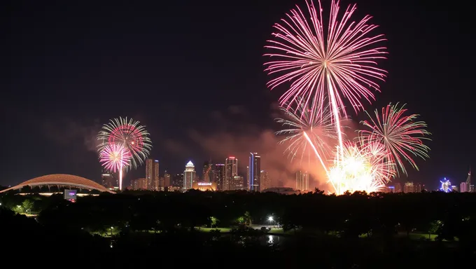 Horario de Fuegos Artificiales del Parque de Veteranos 2025 Publicado