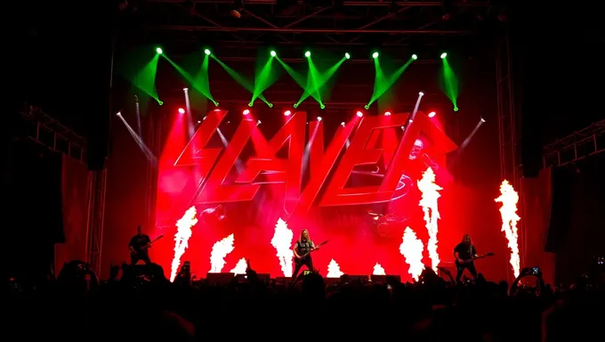 Horario de Gira Slayer 2025 lanzado para el entusiasmo de los fans