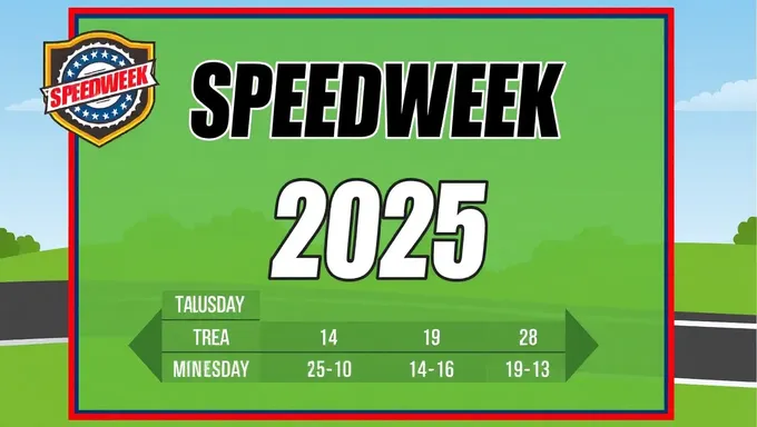 Horario de Pa Speedweek 2025 Disponible para Descarga Ahora