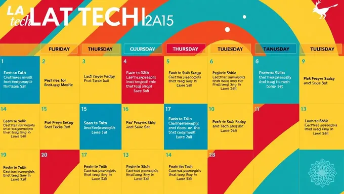 Horario de Vacaciones de La Tech 2025: Lista de Días Feriados