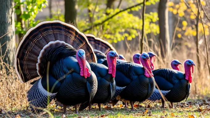 Horario de caza de pavo de Indiana en 2025