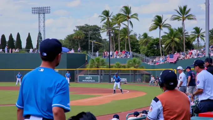 Horario de entrenamiento de primavera 2025 en Florida lanzado