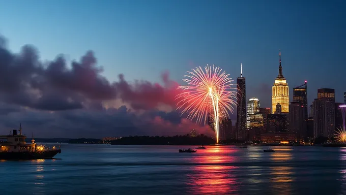 Horario de fuegos artificiales del 4 de julio en Wny 2025 lanzado