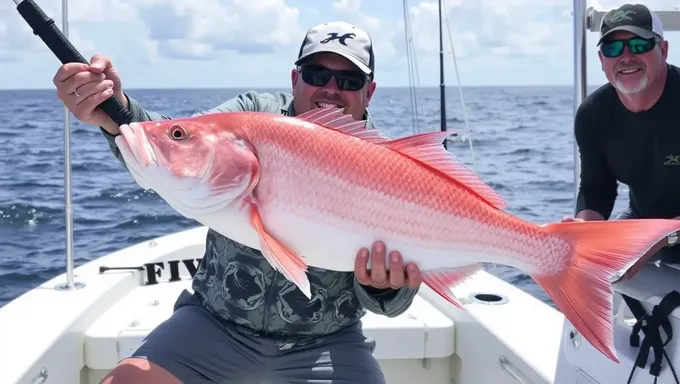 Horario de pesca de Red Snapper en Florida para 2025 lanzado