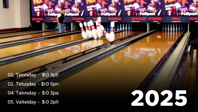 Horario de televisión de PBA de bowling 2025 anunciado oficialmente ahora