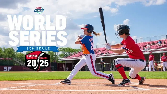 Horario del Campeonato Mundial de Softbol de Little League 2025 confirmado